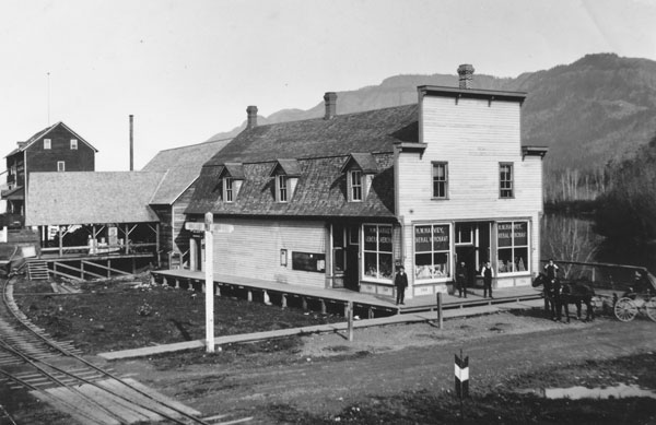 Harvey's General Store & Post Office, ca. 1902
